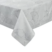 Obrusy i serwetki - Obrus plamoodporny żakardowy, Eurofirany, srebrny Diana, 145x350 cm - miniaturka - grafika 1