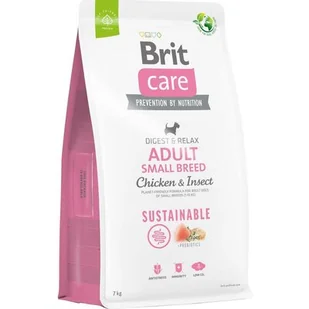 Brit Care Dog Sustainable Small Adult Chicken Insect 7kg - Sucha karma dla psów - miniaturka - grafika 1
