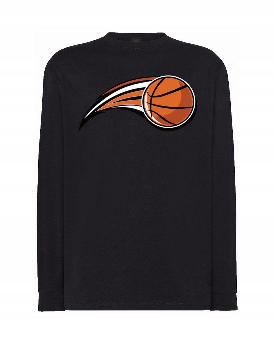 Longsleeve nadruk Piłka Kosz Basketball r.XL