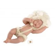 Lalki dla dziewczynek - Lalka winylowa Mini Baby Śpioszek 30cm Llorens - miniaturka - grafika 1