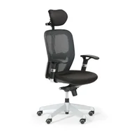 Fotele i krzesła biurowe - B2B Partner Krzesło biurowe CALISTA, czarne 4000 00 02 - miniaturka - grafika 1