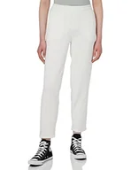 Spodnie damskie - Tommy Hilfiger Damskie spodnie z dzianiny zwężane Interlock Visc, Ecru, XS - miniaturka - grafika 1