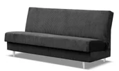 Sofy i kanapy - Grafitowa rozkładana wersalka z funkcją spania D7-T64 - miniaturka - grafika 1