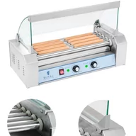 Inne urządzenia gastronomiczne - Royal Catering Grill rolkowy - 5 rolek - stal nierdzewna RCHG-5E RCHG-5E - miniaturka - grafika 1