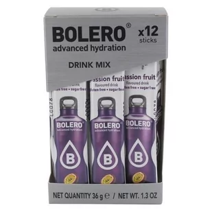 Bolero Bolero STICKS Passionfruit BOX 12szt. - Soki i napoje niegazowane - miniaturka - grafika 1