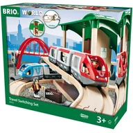 Pociągi dla dzieci - Brio Zestaw Podróż koleją 33512 - miniaturka - grafika 1