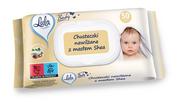 Chusteczki nawilżane - LULA Baby Chusteczki nawilżane dla niemowląt i dzieci - z masłem Shea 1op.-50szt - miniaturka - grafika 1