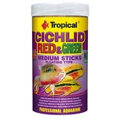 Pokarm dla ryb - Pokarm dla ryb pływający Cichlid RedGreen Medium Sticks 250 ml / 90 g Tropical - miniaturka - grafika 1