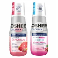 Syropy i koncentraty owocowe - Koncentraty OSHEE Drop In Lemonade Malina Grejpfrut + Smoczy Owoc Bez Cukru - miniaturka - grafika 1