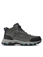 Botki męskie - Skechers Trapery Selmen Melano 204477/GRY Szary - miniaturka - grafika 1