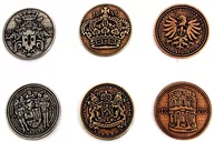 Gry planszowe - Zestaw 3 Cesarskich Metalowych Monet - miniaturka - grafika 1