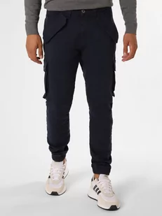 Alpha Industries - Spodnie męskie, niebieski - Spodnie męskie - miniaturka - grafika 1