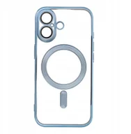 Etui i futerały do telefonów - Futerał ELECTRO MAG COVER kompatybilny z MagSafe do IPHONE 17 niebieski - miniaturka - grafika 1