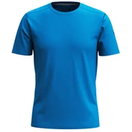 Koszulki sportowe męskie - Koszulka męska Smartwool Merino Short Sleeve Tee Boxed Rozmiar: L / Kolor: niebieski - miniaturka - grafika 1