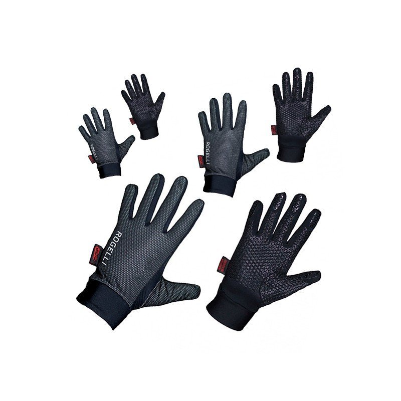 Rogelli, Rękawiczki rowerowe, LAVAL, czarny, rozmiar S