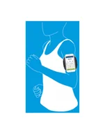 Etui i futerały do telefonów - Mobilis Brazalete Univ U Fix Run Kit Pokrowiec Na Telefon Komórkowy Etui Ramię Czarny - miniaturka - grafika 1