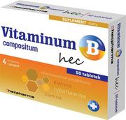 Witaminy i minerały - hecpharma radosław wierczewski Vitaminum B compositum Hec uzupełnienie witamin z grupy B 50 tabletek 8610101 - miniaturka - grafika 1