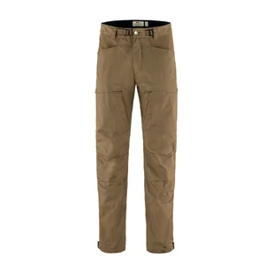 Męskie spodnie trekkingowe Fjallraven Singi X-Trousers Regular wood brown - 46 - Spodnie sportowe męskie - miniaturka - grafika 1