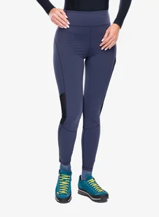 Legginsy damskie Jack Wolfskin Kensteig Tights - graphite - Kalesony - miniaturka - grafika 1