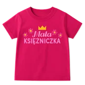 Koszulki dla dziewczynek - Fajna koszulka dla dziewczynki - miniaturka - grafika 1