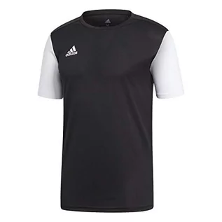 Koszulki dla chłopców - Adidas męska koszulka Estro chłopięca Czarny 9-10 Lata DP3233 - grafika 1