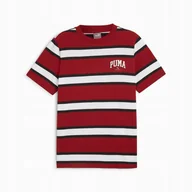 Koszulki męskie - PUMA KOSZULKA SQUAD STRIPE AOP 68179313 r L - miniaturka - grafika 1