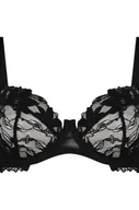 Biustonosze - Hunkemöller Biustonosz nieusztywniany z fiszbinami Ingrid Czarny - miniaturka - grafika 1