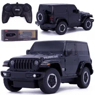Zabawki zdalnie sterowane - AUTKO ZDALNIE STEROWANE RC SAMOCHODZIK NA PILOTA JEEP WRANGLER GUMOWE KOŁA - miniaturka - grafika 1