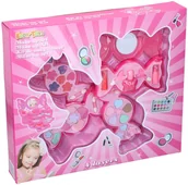 Zabawy w naśladowanie dorosłych - Duży Zestaw Do Makijażu Różowy Cukierek - miniaturka - grafika 1