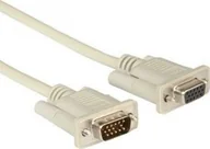 Kable komputerowe i do monitorów - Kabel Roline Roline Kabel VGA HD15 F/HD15 M 10m - miniaturka - grafika 1