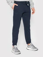 Spodnie sportowe męskie - Superdry Spodnie dresowe Vintage Logo M7010797A Granatowy Regular Fit - miniaturka - grafika 1