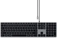 Klawiatury - Satechi Slim W3 USB-C Wired Keyboard ST-UCSW3M-DE - miniaturka - grafika 1
