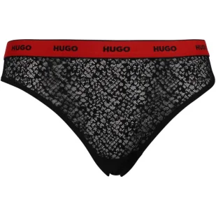 Hugo Bodywear Koronkowe figi 3-pack - Majtki damskie - miniaturka - grafika 1