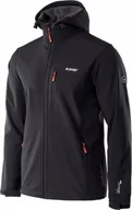Kurtki męskie - Męska Kurtka Przejściowa Softshell Membrana 8000MM Hi-tec Caen Rozmiar XXL - miniaturka - grafika 1