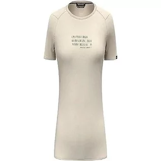 Koszulki i topy damskie - Salewa Pure Box Dryton T-shirt damski, Oatmeal, L - grafika 1
