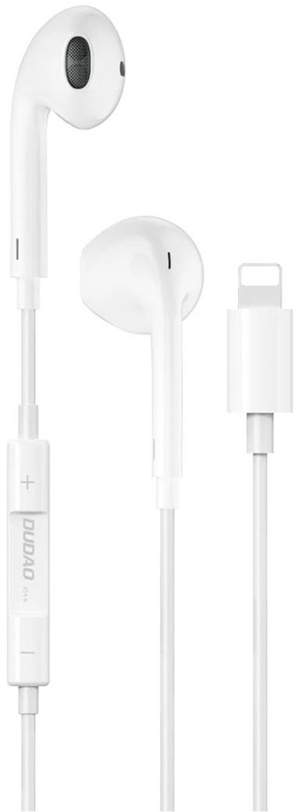 Dudao X14+ In-ear Lightning biały