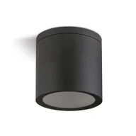 Lampy ogrodowe - Nieruchoma Oprawa Ogrodowa Micasa6 Czarna - miniaturka - grafika 1