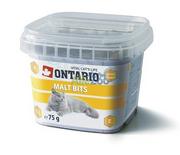 Sucha karma dla kotów - Ontario Snack Anti-Hairball Bits Przysmak Dla Kota 75G - miniaturka - grafika 1