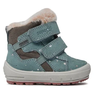 Śniegowce Superfit GORE-TEX 1-006316-7500 M Zielony - Buty dla dziewczynek - miniaturka - grafika 1