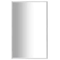 Lustra - vidaXL Lumarko Lustro w srebrnej ramie, 70x50 cm 322734 - miniaturka - grafika 1