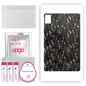 Akcesoria do tabletów i e-booków - folia naklejka skórka strukturalna na TYŁ do Lenovo Tab B11 - Carbon Pixel Czarny - apgo SKINS - miniaturka - grafika 1