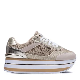 Sneakersy Guess Hansin2 FL5HNS FAL12 Złoty - Sneakersy damskie - miniaturka - grafika 1