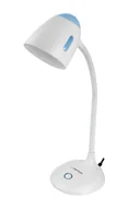 Lampy stojące - ELD110B Esperanza lampka biurkowa e27 electra niebieska - miniaturka - grafika 1
