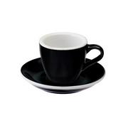 Filiżanki - Filiżanka Loveramics Egg do Espresso 80 ml - Black - miniaturka - grafika 1