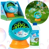 Bańki mydlane - Zestaw do robienia baniek mydlanych, maszynka bańkowa + płyn 400 ml - miniaturka - grafika 1