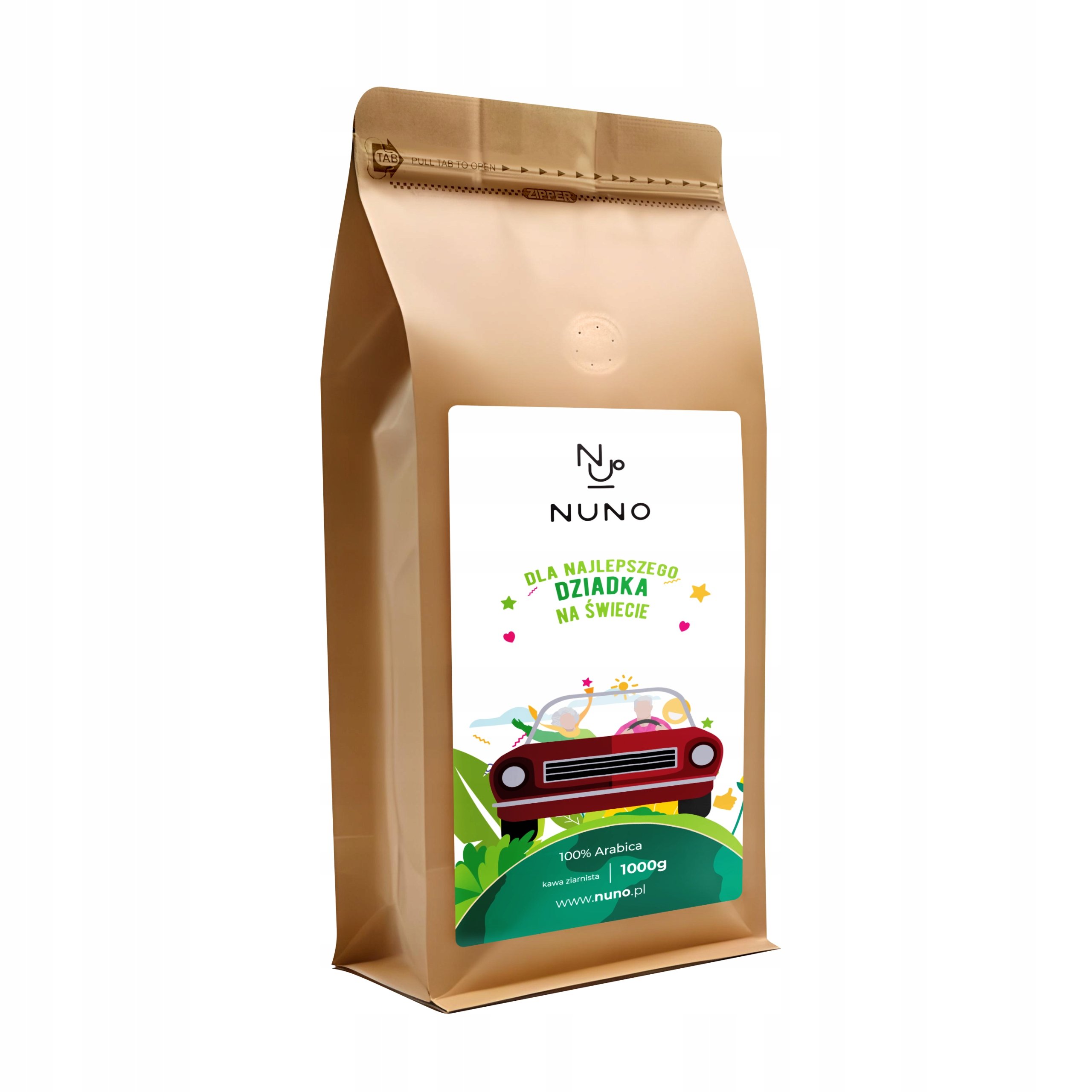 Kawa ziarnista Arabica Nuno Dzień Dziadka 1000 g