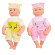 Lalki dla dziewczynek - ŚLICZNA LALKA 14" MÓWI MAMA,TATA,ŚMIEJE SIĘ I PŁACZE/1107 - miniaturka - grafika 1
