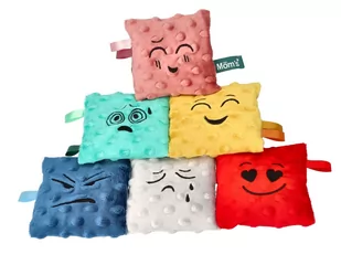 Hencz Toys, Woreczki sensoryczne Emocje - Grzechotki dla dzieci - miniaturka - grafika 1