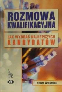 ROZMOWA KWALIFIKACYJNA - Zarządzanie - miniaturka - grafika 1