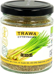 PIĘĆ PRZEMIAN Trawa cytrynowa bezglutenowa BIO 40g - Zdrowa żywność - miniaturka - grafika 1